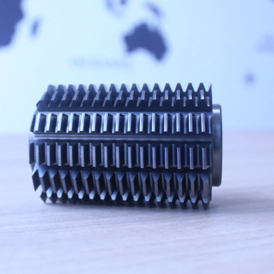 Stock Cutting Machine Involute Spline Gear Hob Cutters with Tin Coating
